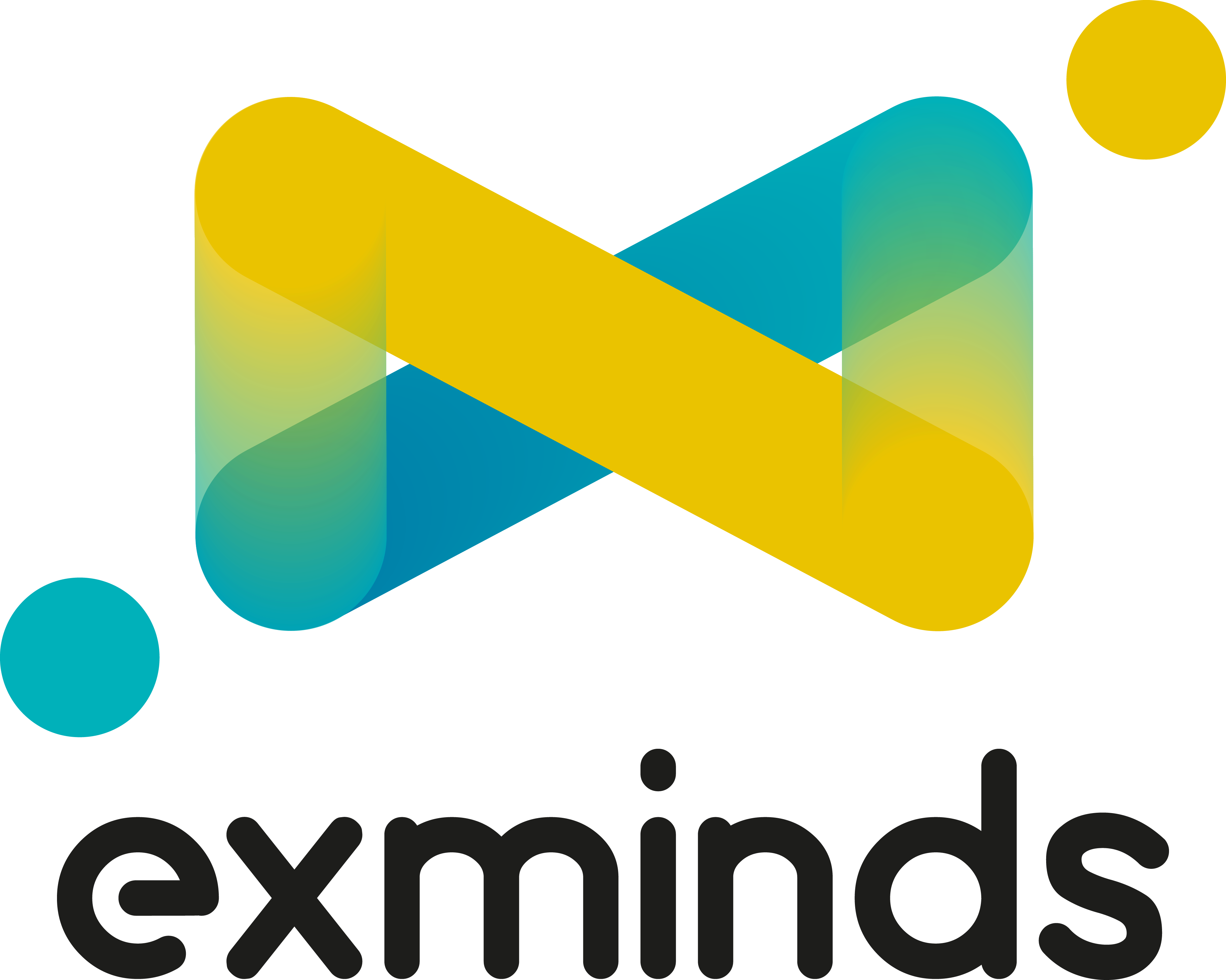 Exminds portrait — dark version